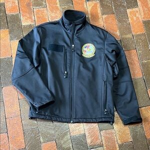 MEN MEDIUM JACKET River’s End black full zip front EMS jacket 1081